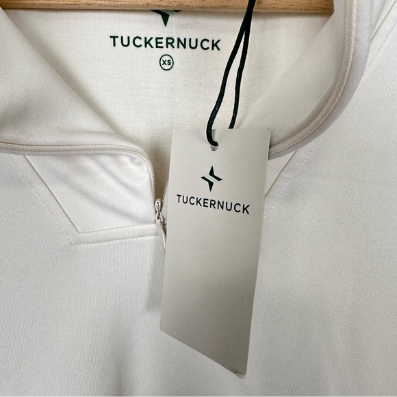 TNUCK SPORT White Cinched Natalie Quarter Zip - Picture 8 of 11